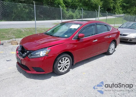 2017 Nissan Sentra Sv z USA, uszkodzony, nr VIN 3N1AB7AP8HY365971